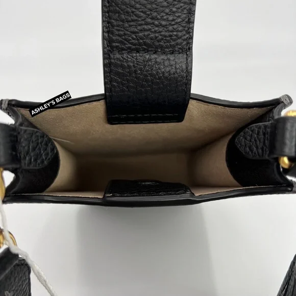 Tory Burch Thea Cellphone Crossbody In Black - Picture 8 of 10